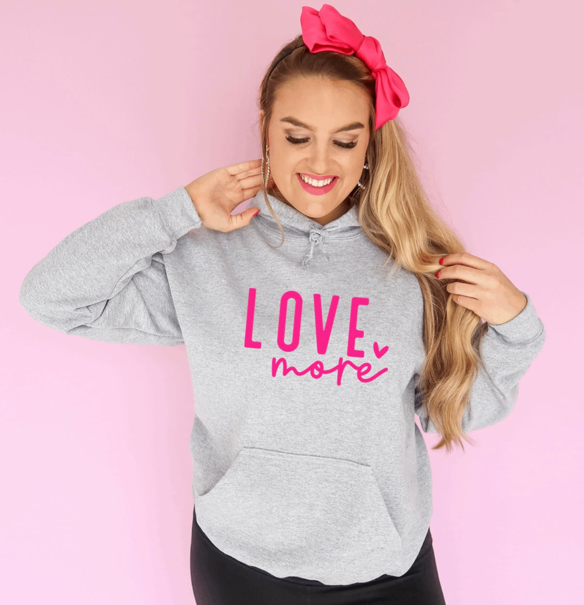 Love more hoodie