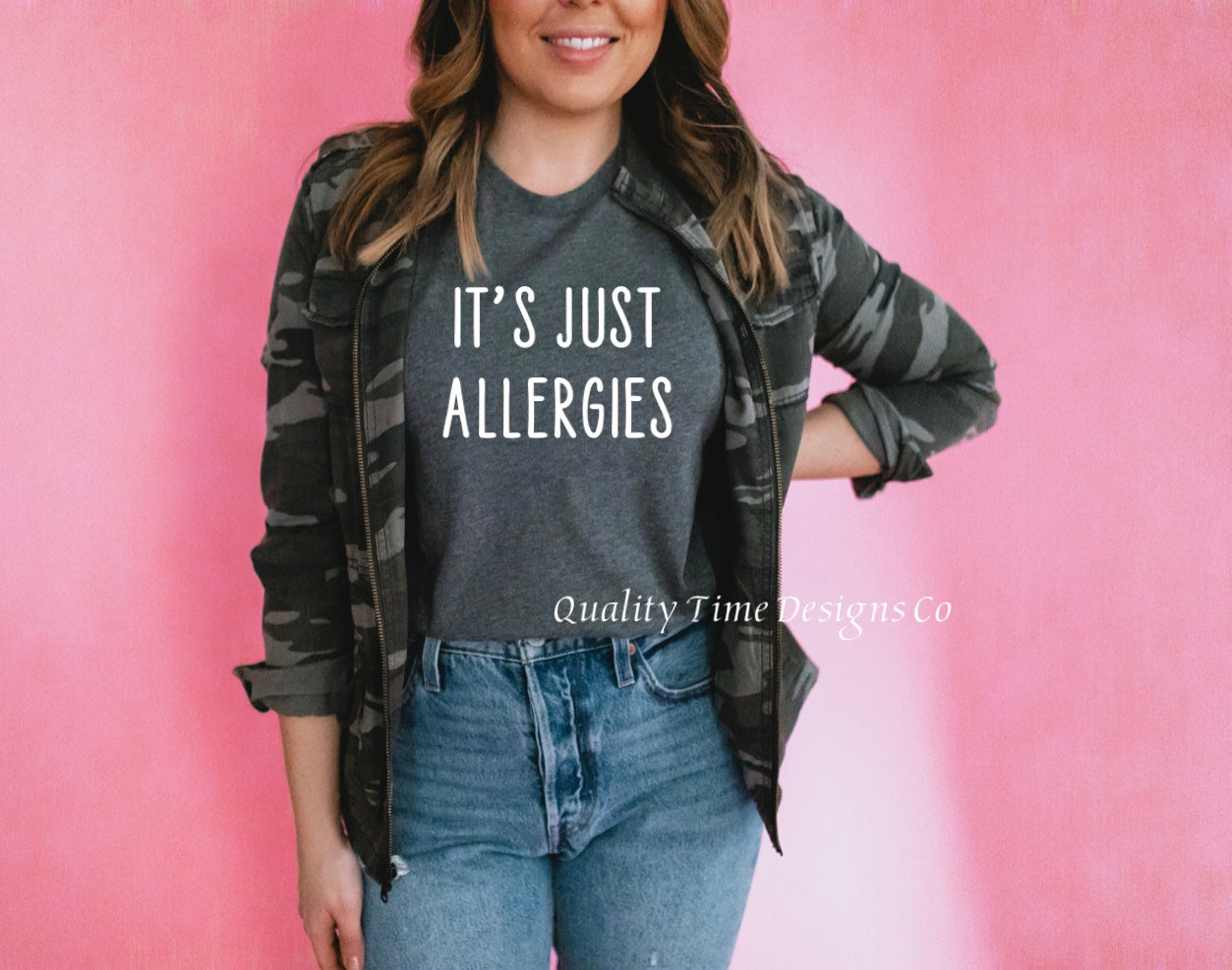 It’s just allergies t-shirt