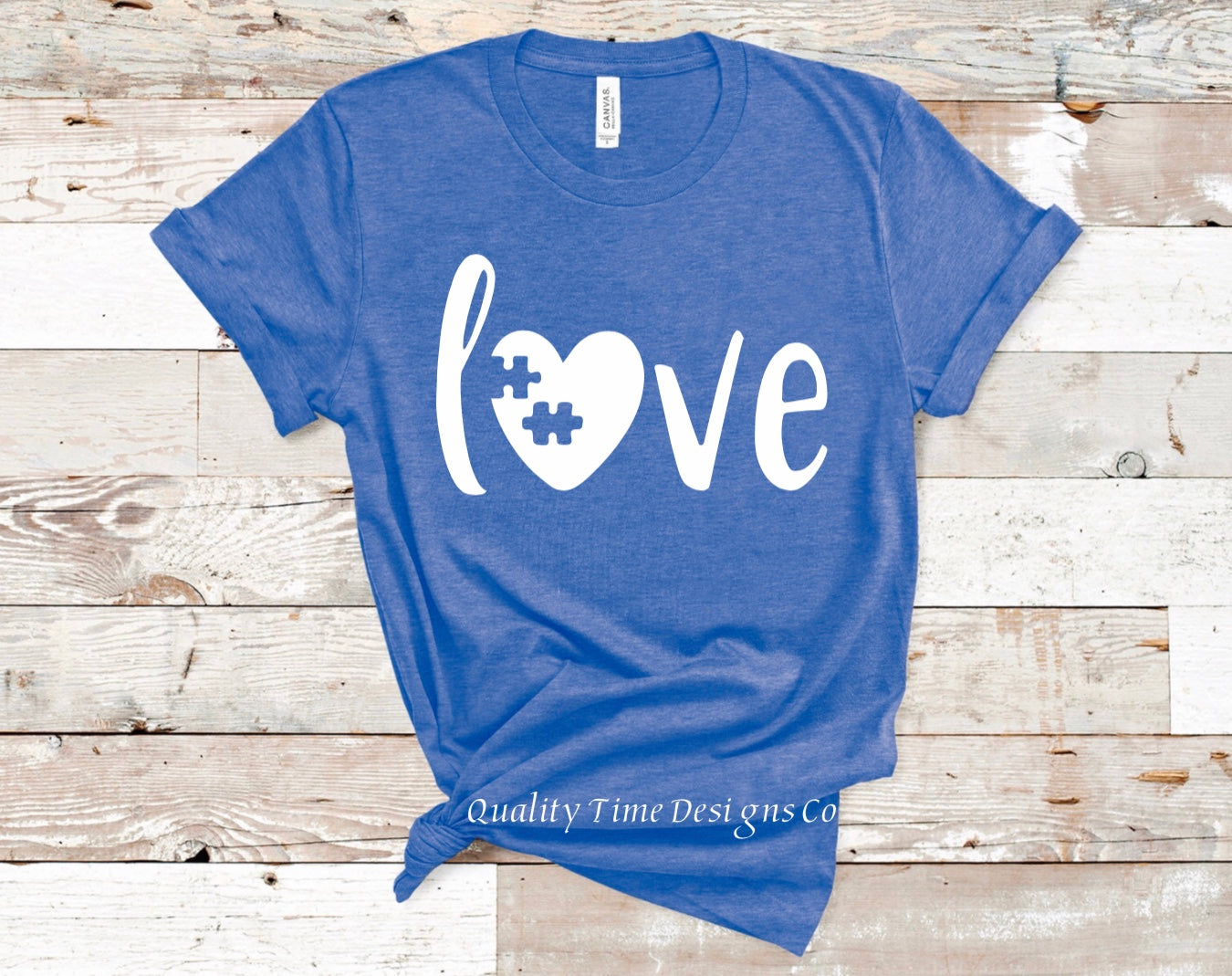 Love puzzle piece autism awareness t shirt