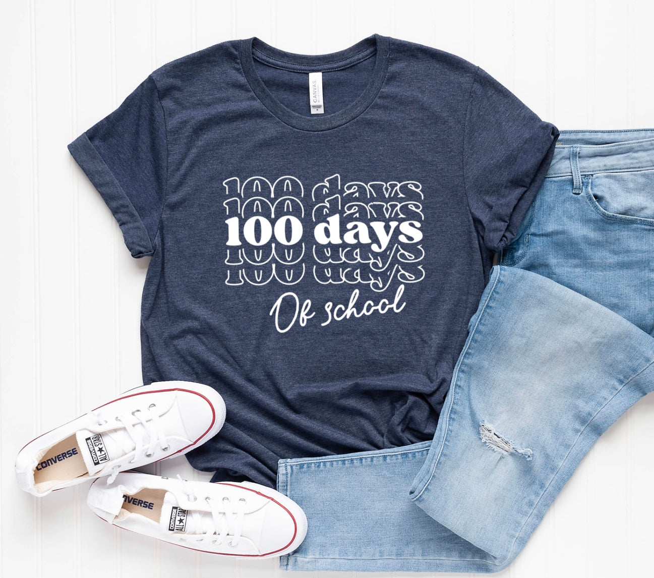 100 days of school t-shirt