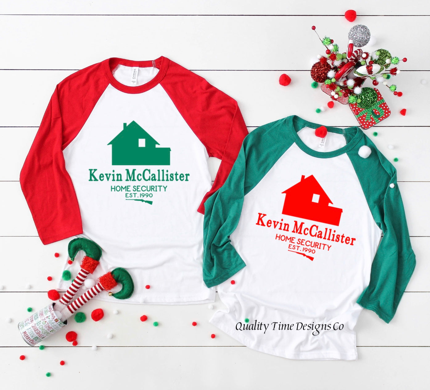 Kevin McCallister Home Security raglan