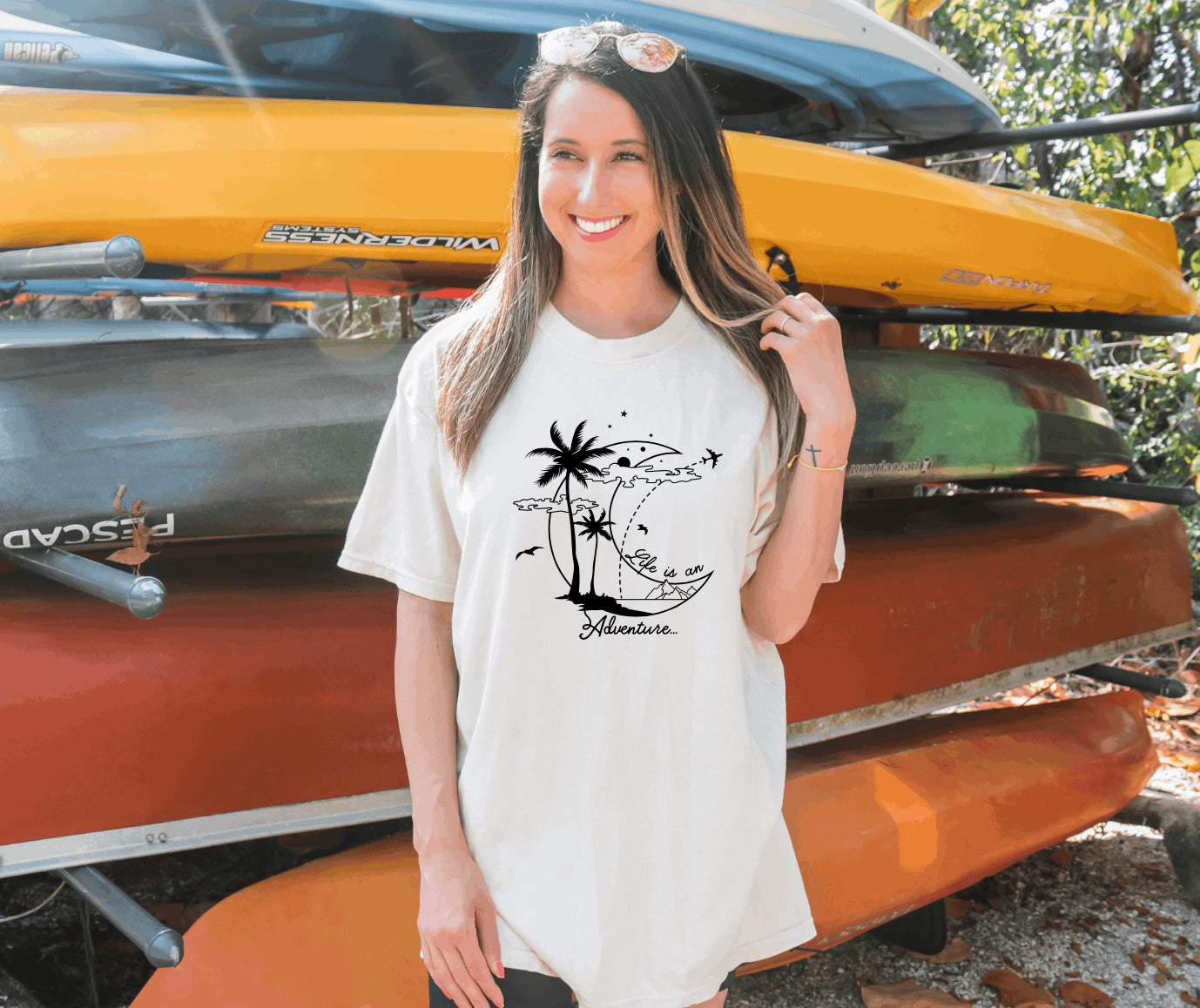 Life is an adventure t-shirt