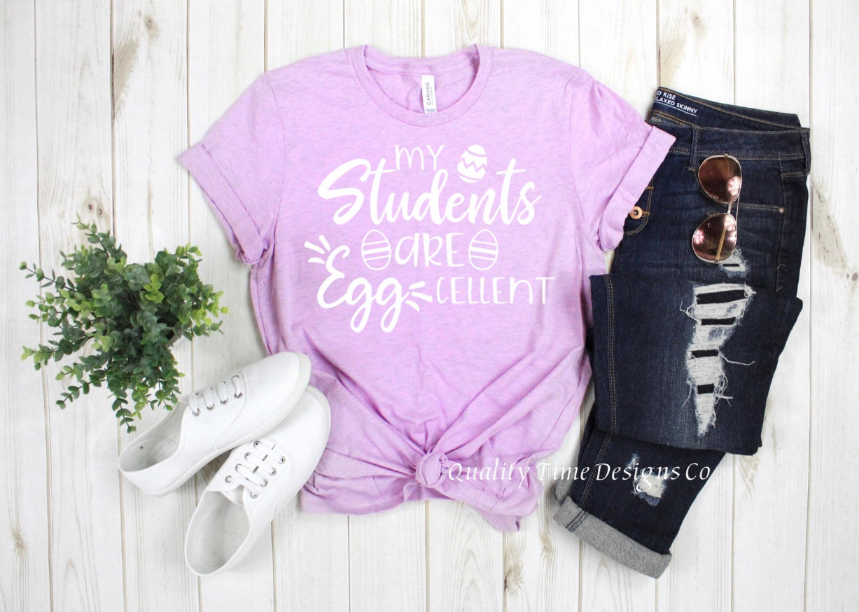 My Students are Eggcellent Easter t-shirt