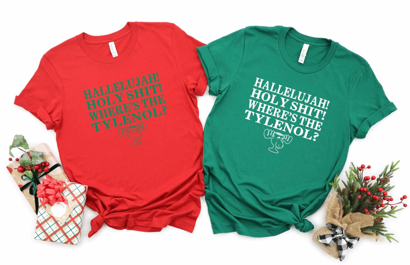 Hallelujah holy shit where’s the Tylenol t-shirt