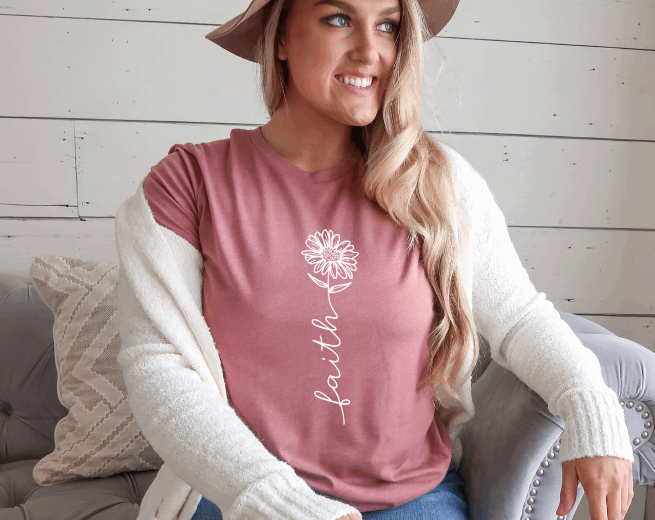 faith daisy t-shirt