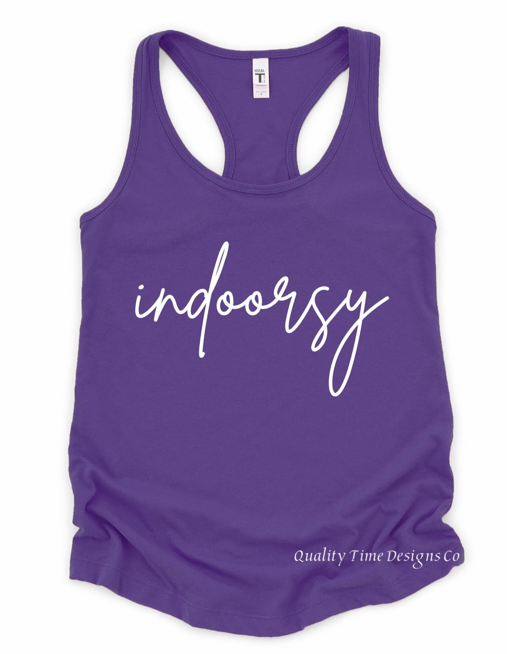 Indoorsy racerback tank top