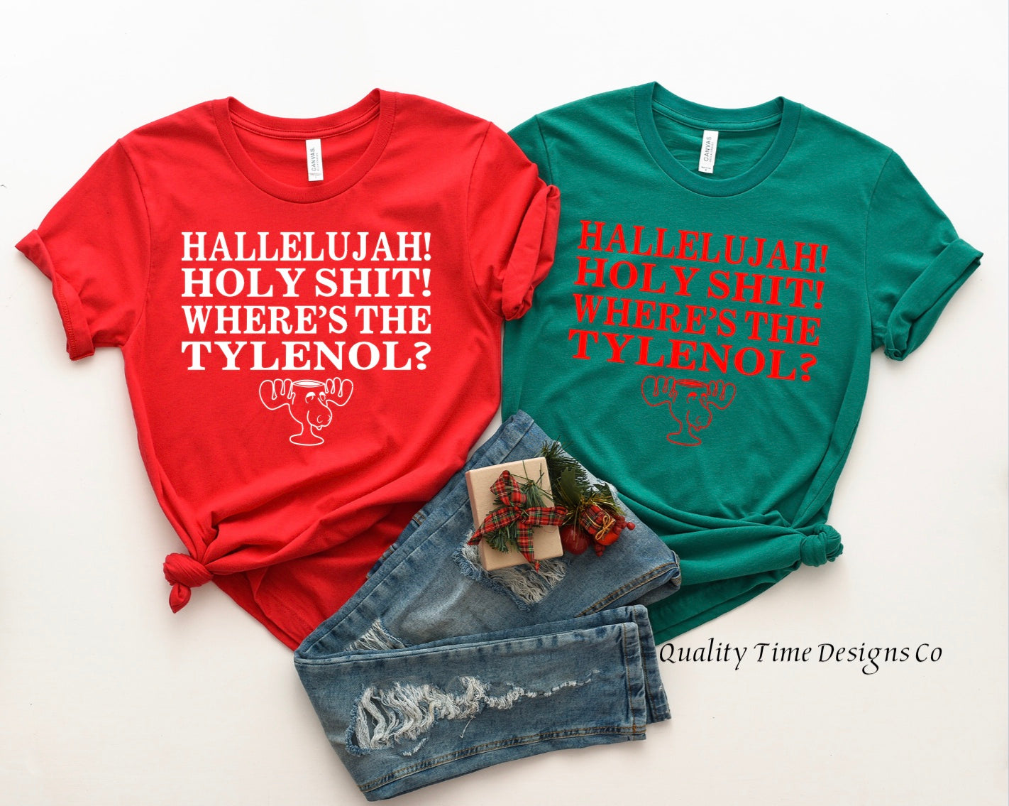 Hallelujah holy shit t-shirt