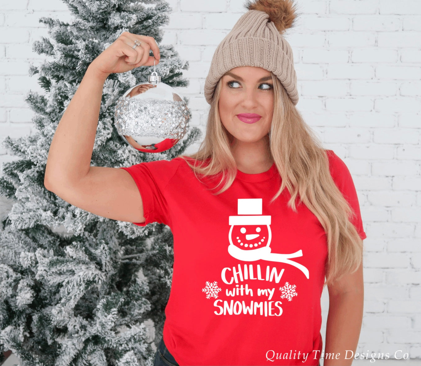 Chillin with my snowmies t-shirt