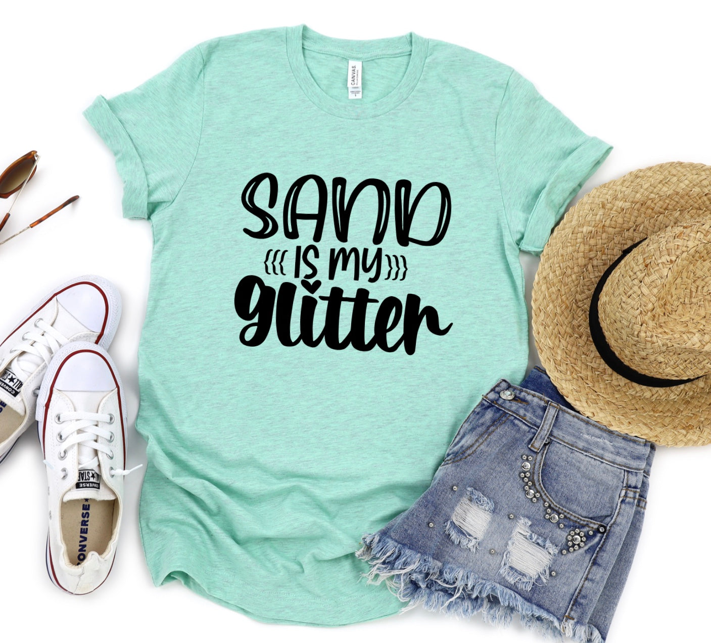 Sand is my glitter t-shirt