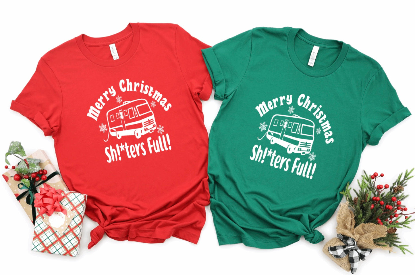 Merry Christmas shitters full t-shirt