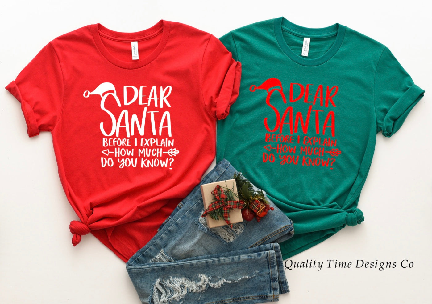 Dear Santa before I explain how much do you know t-shirt