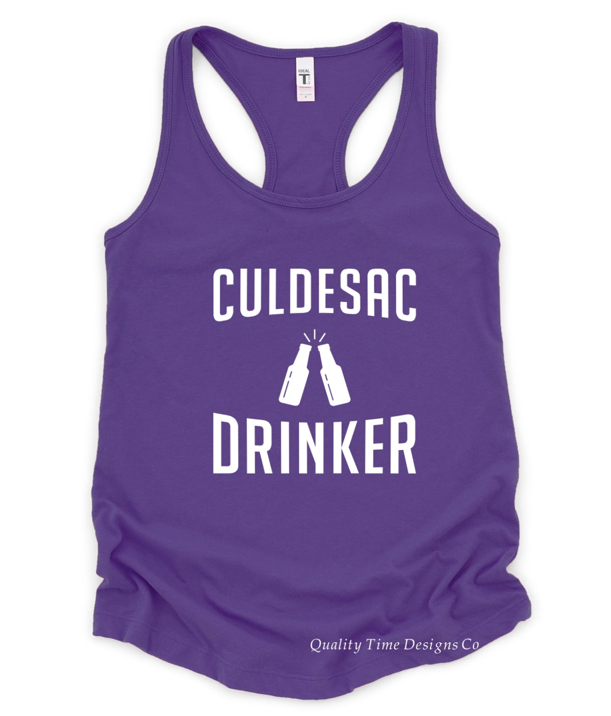 Culdesac drinker racerback tank top