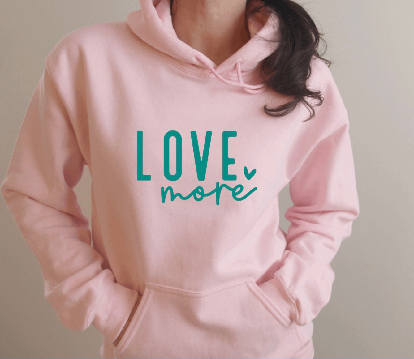 Love more hoodie