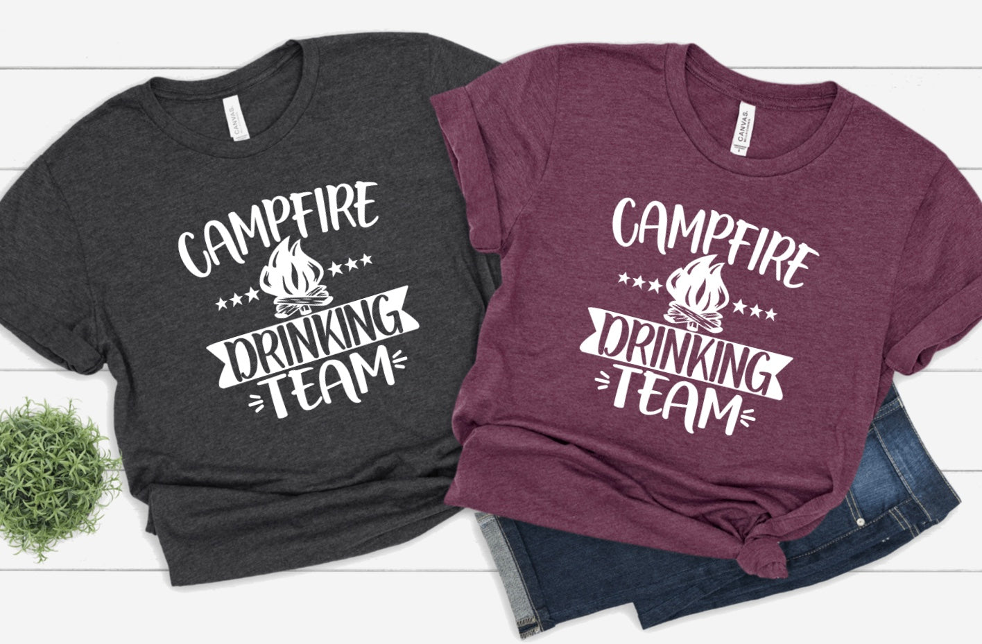 Campfire Drinking Team t-shirt