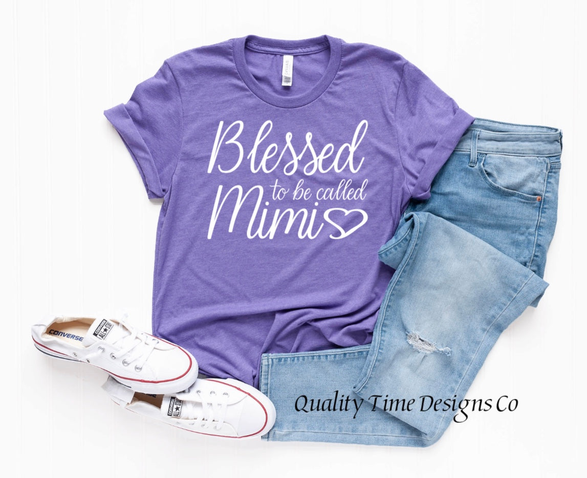 Blessed to be called Mimi t-shirt
