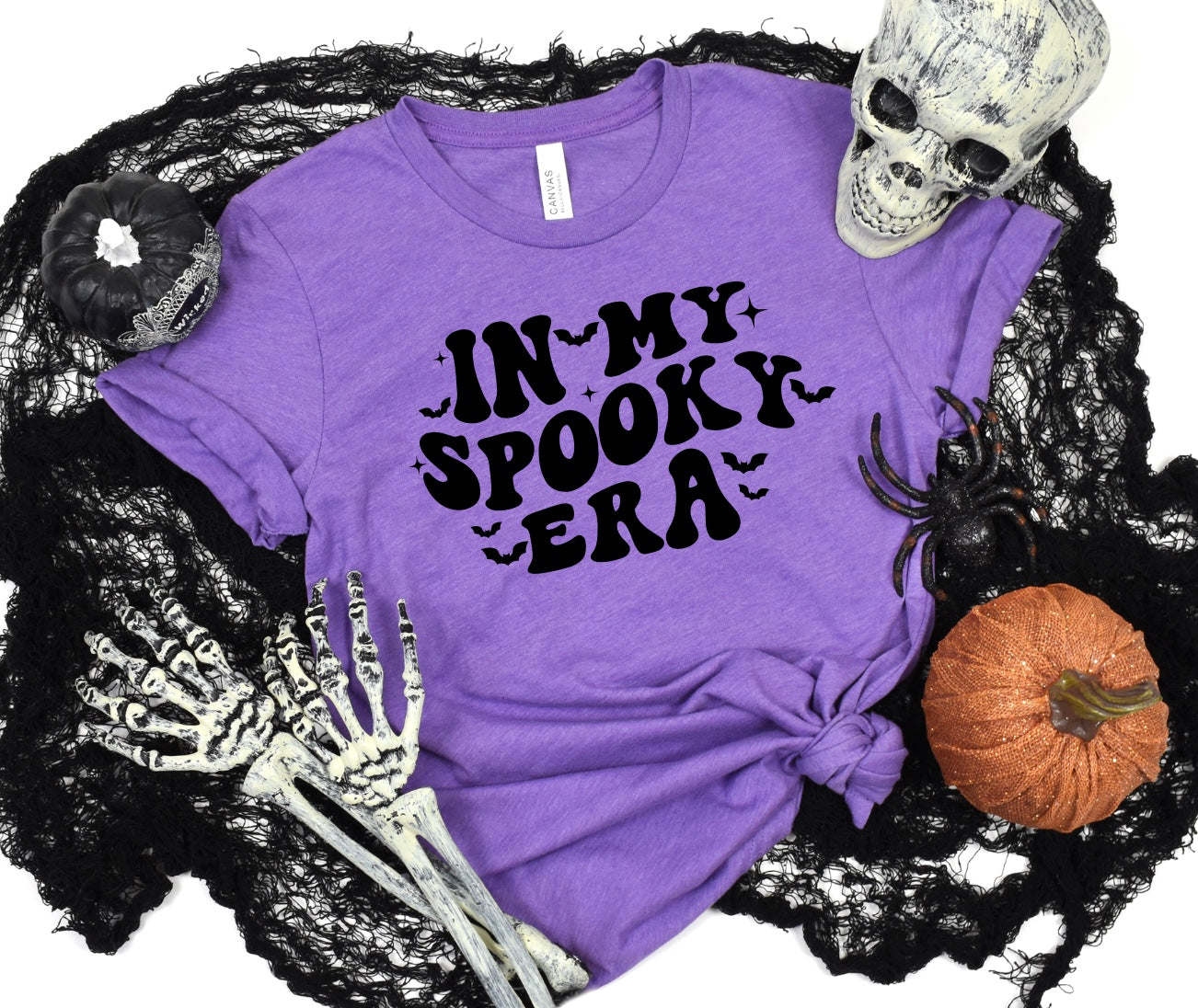 In my spooky era Halloween unisex t-shirt for women in purple