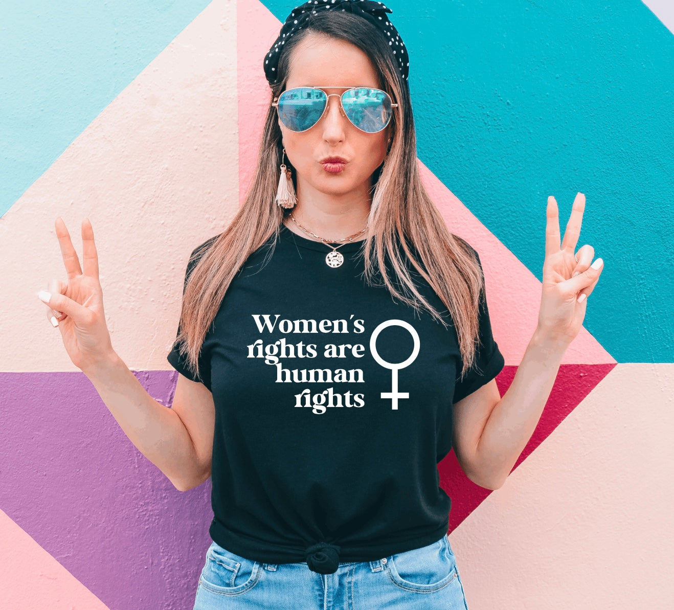 Women’s rights are human rights t-shirt 
