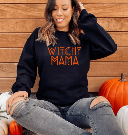 witchy mama crewneck sweatshirt