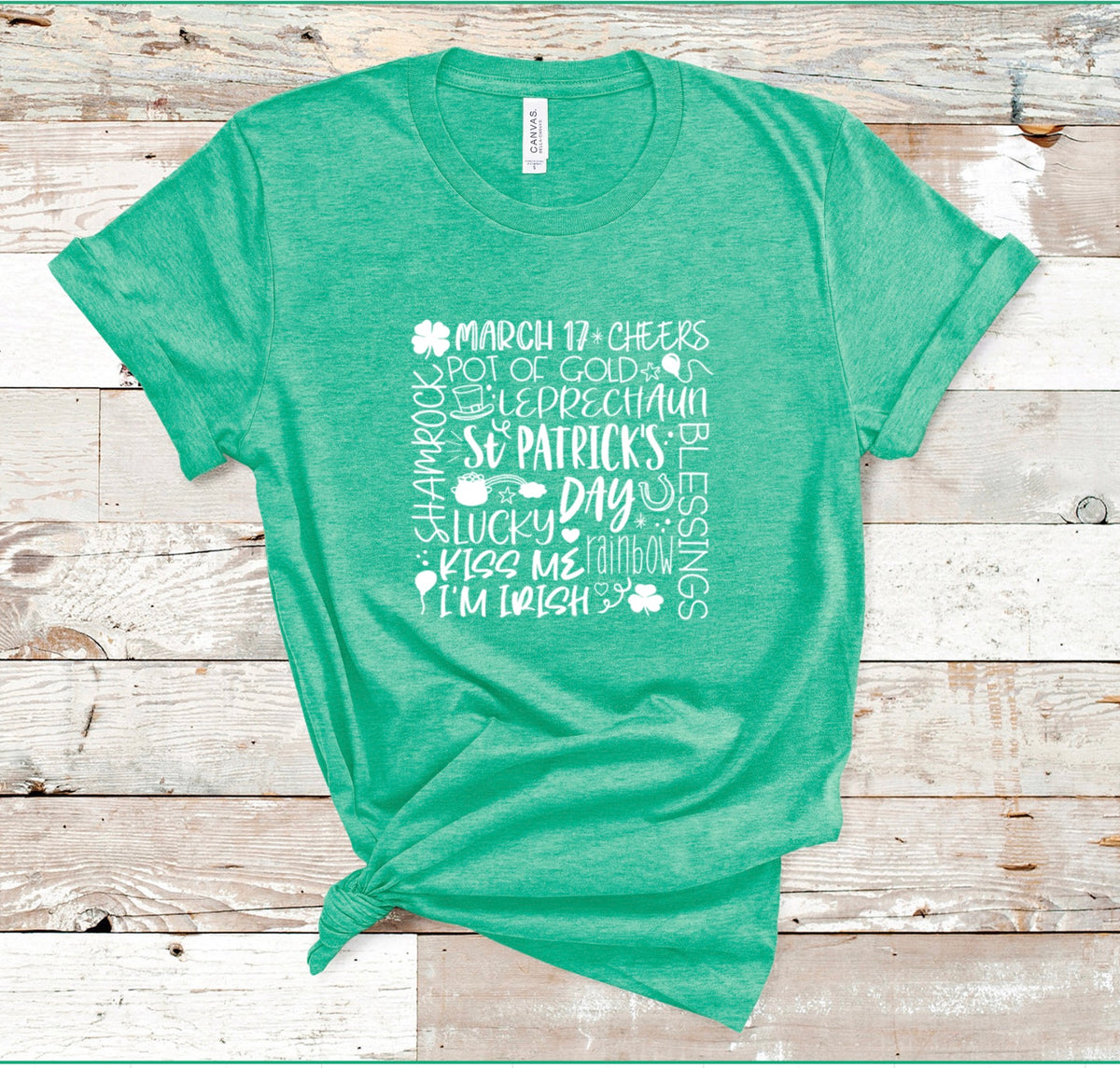 Midlee St. Patrick's Day Shirt Mit Vierblättrigem Kleeblatt – Größe 5XL | Festliches T-Shirt Für Paraden Und Partys