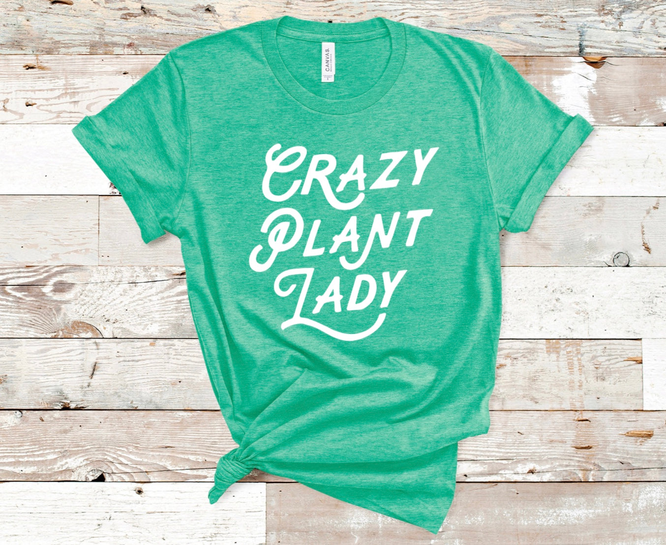 Crazy plant lady t-shirt 