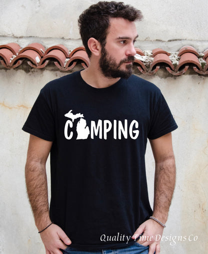 Michigan Camping t-shirt 