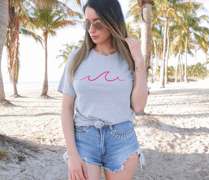 Beach wave t-shirt 