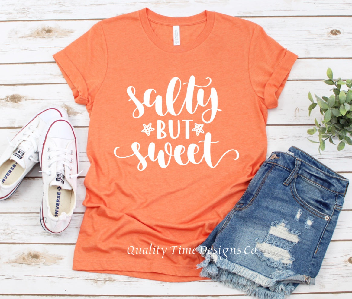 Salty but Sweet graphic t-shirt 