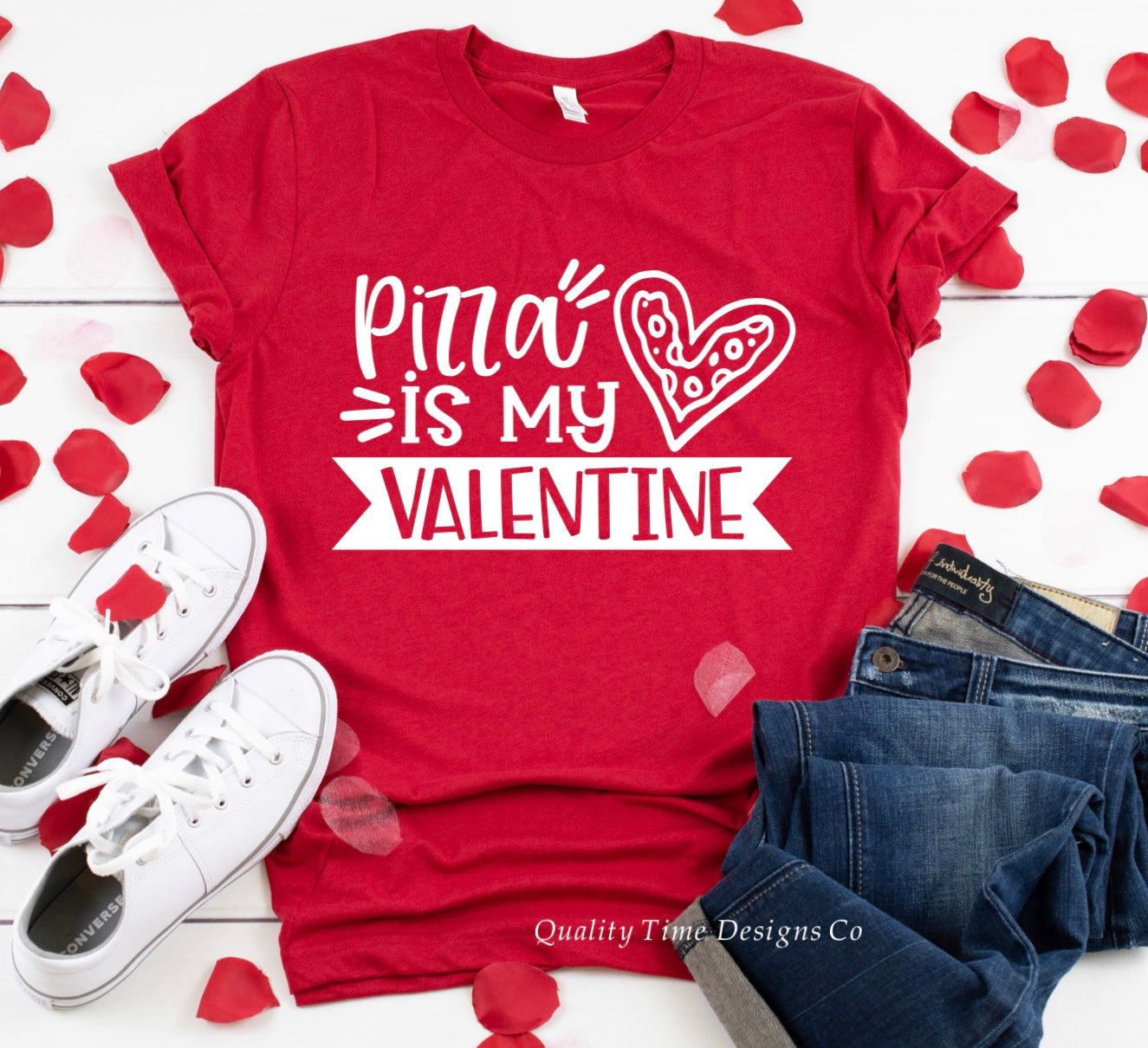 Pizza is My Valentine t-shirt 