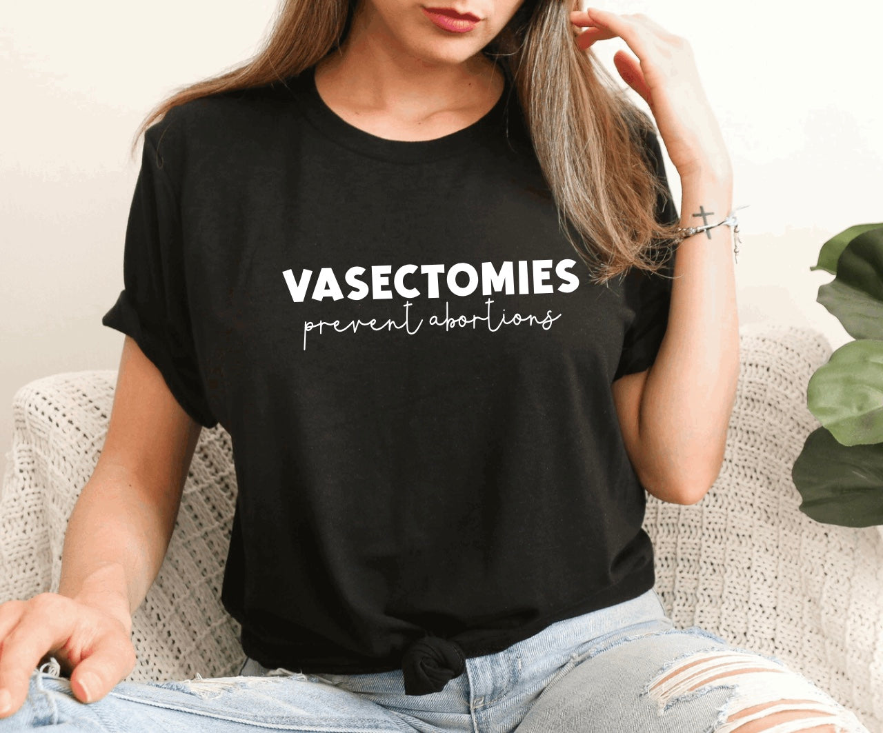 Vasectomies prevent abortions t-shirt 