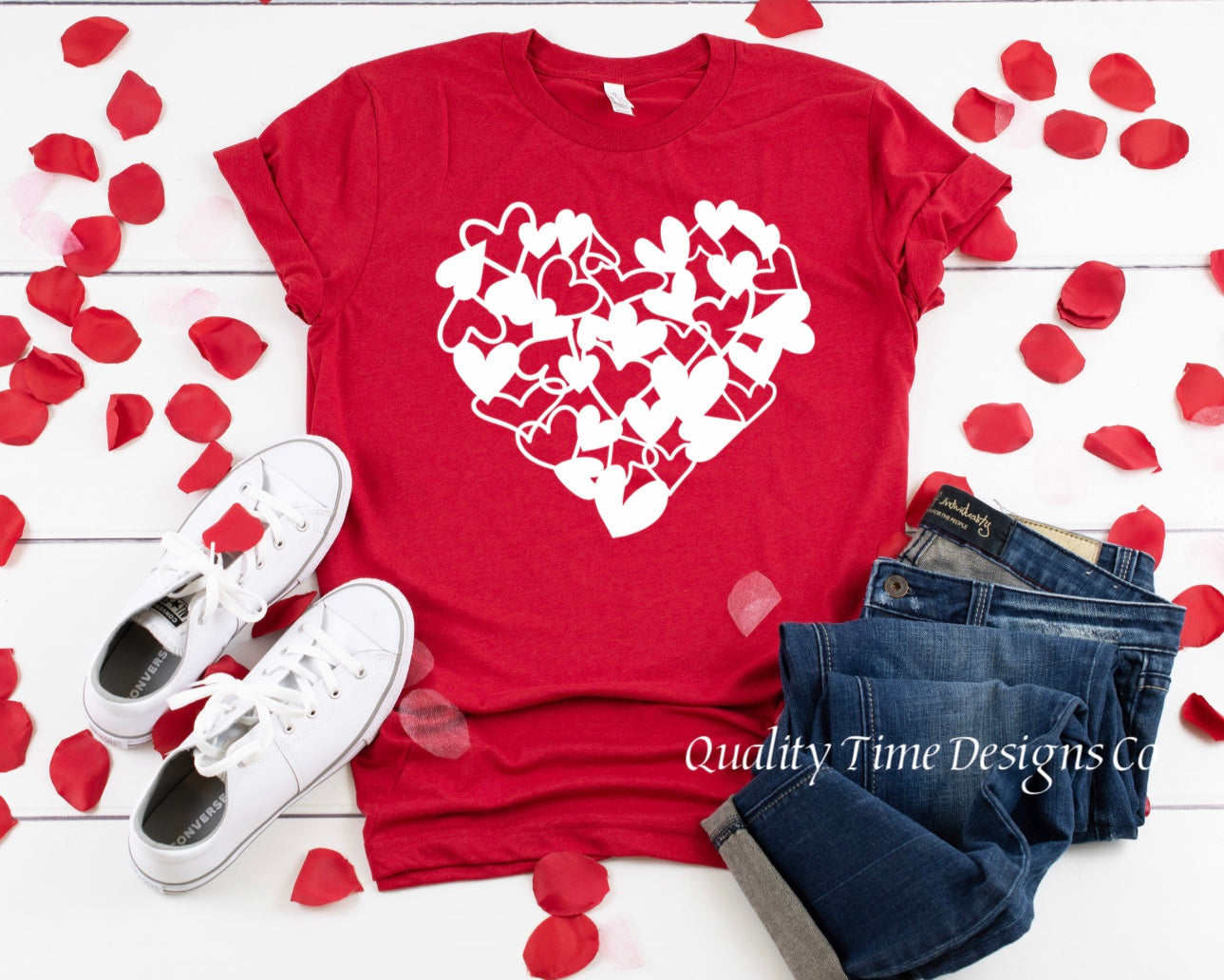 Valentine heart t-shirt 