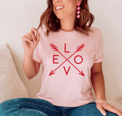 LOVE arrows t-shirt 