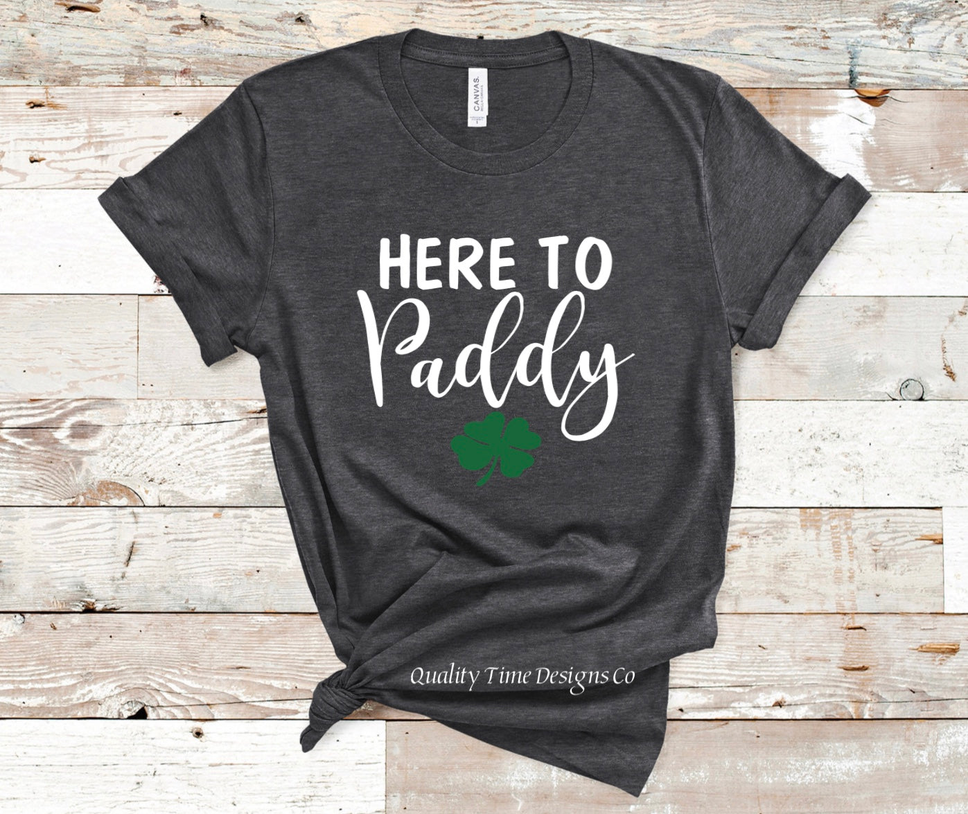 Here to paddy t-shirt 
