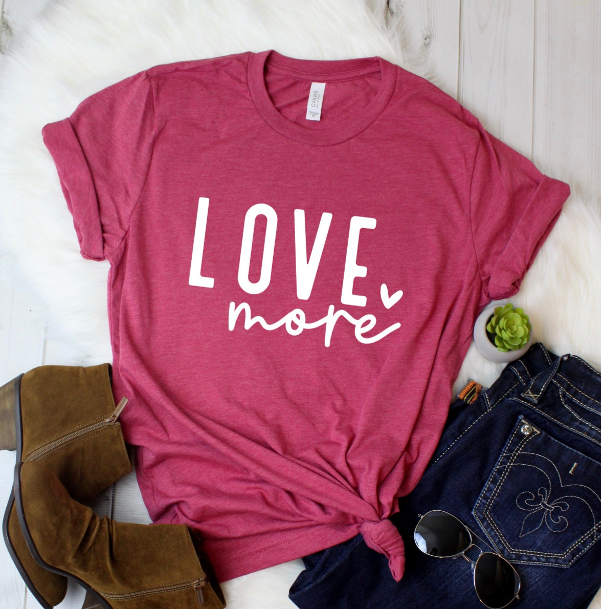 Love more t-shirt 