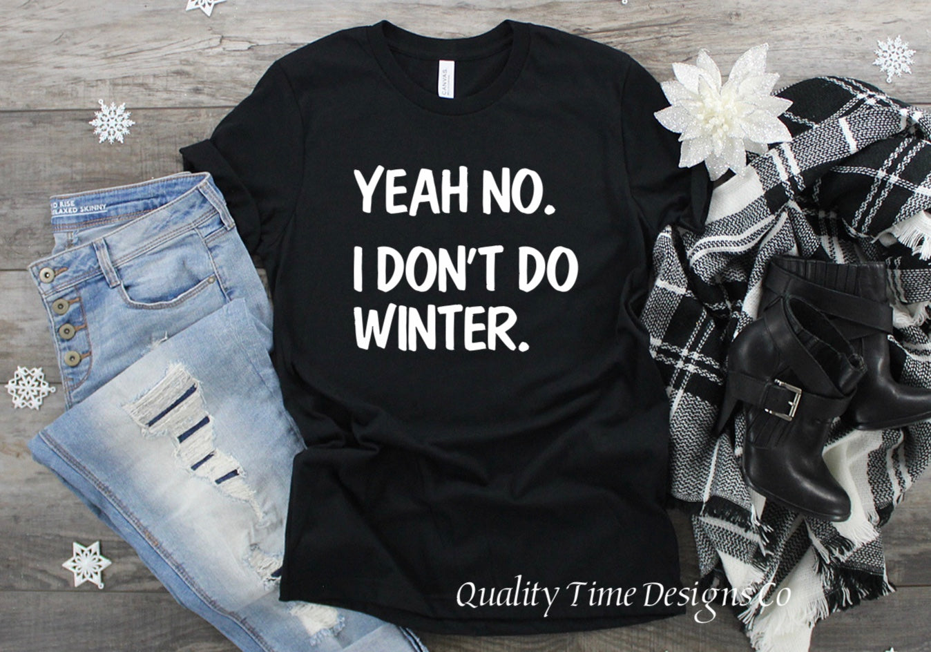 Yeah no I don’t do winter t shirt