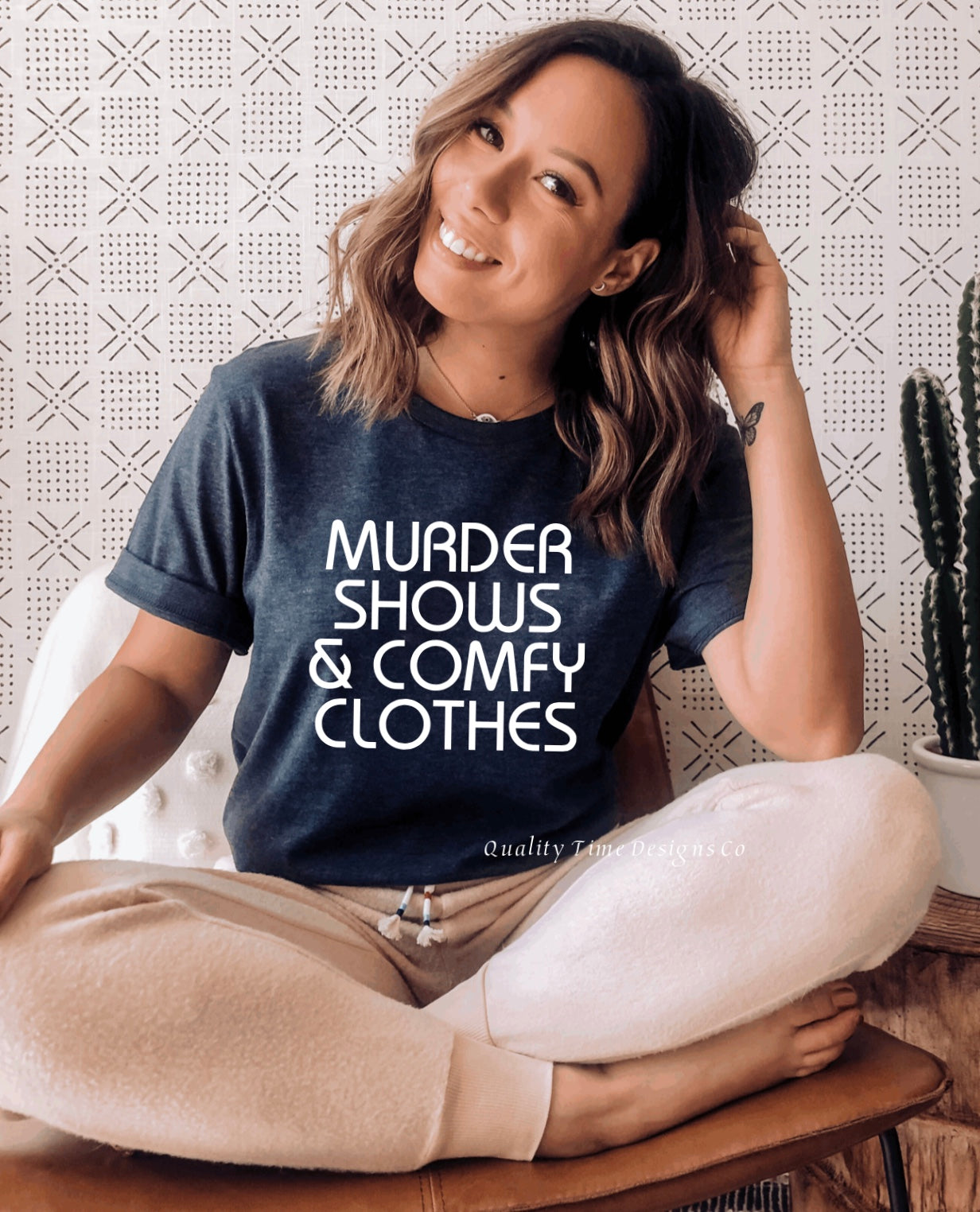 Murder Shows and Comfy Clothes t-shirt 