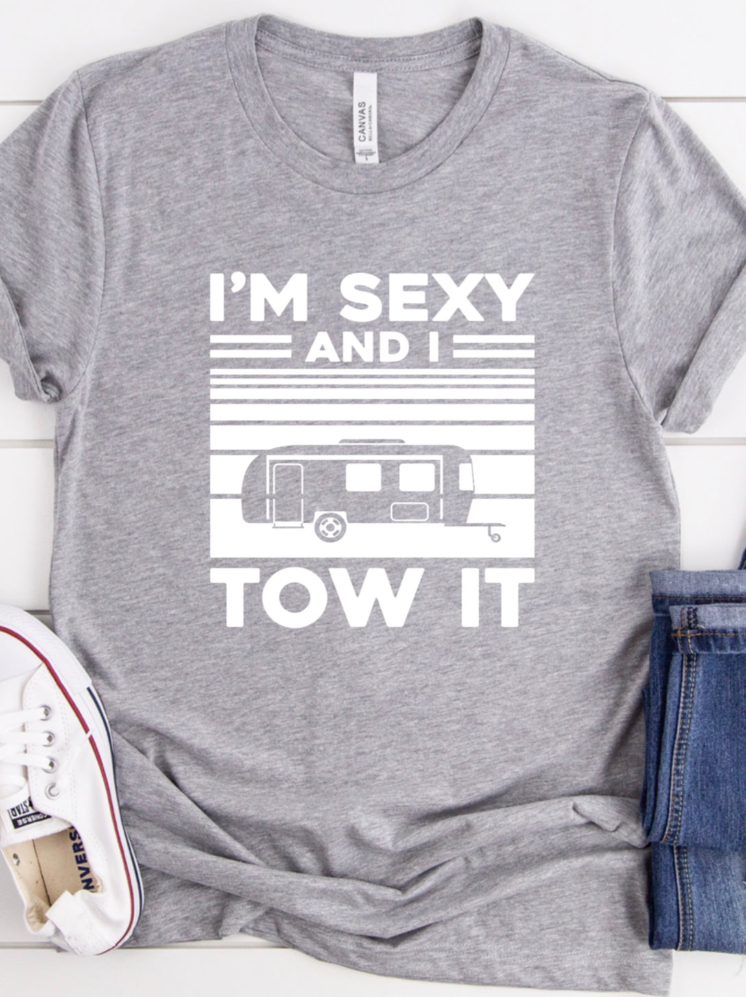 I’m sexy and I tow it t-shirt 