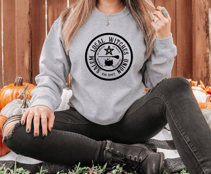 Salem witches union crewneck sweatshirt 