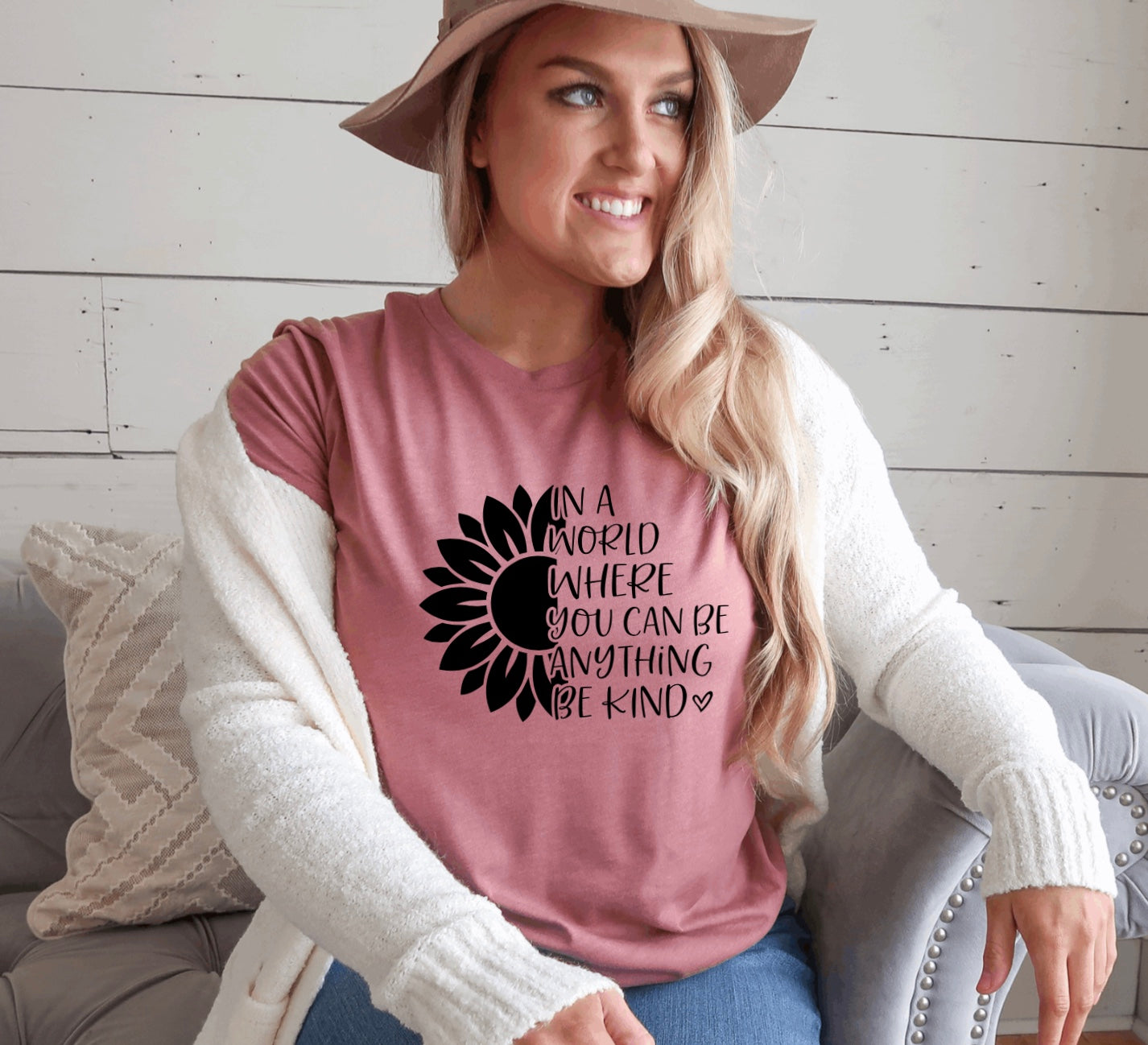 In a World where you can be anything be kind t-shirt 