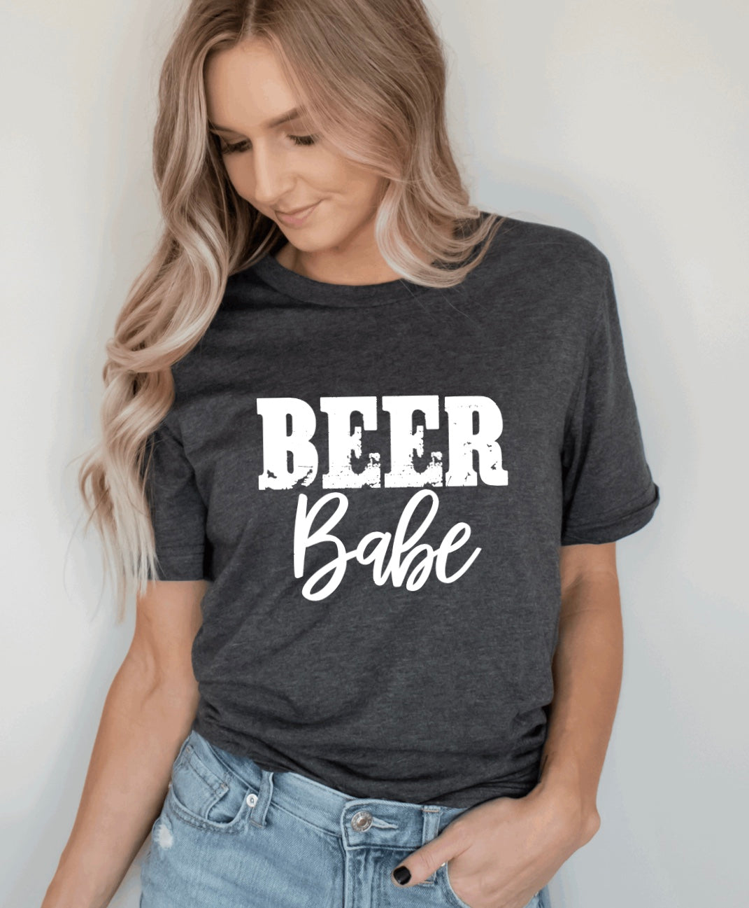 beer babe t-shirt