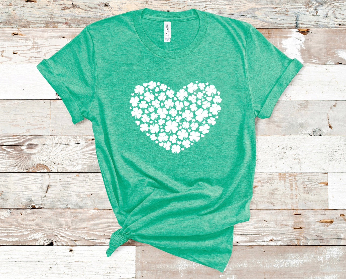 Shamrock heart t-shirt 