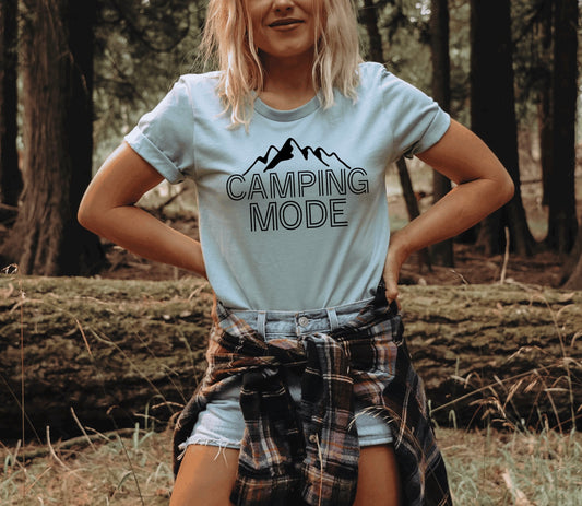 Camping Mode- t-shirt