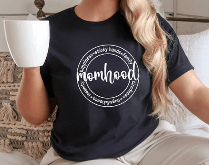 Momhood t-shirt 