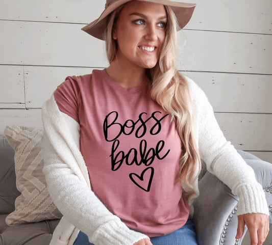 Boss babe t-shirt 