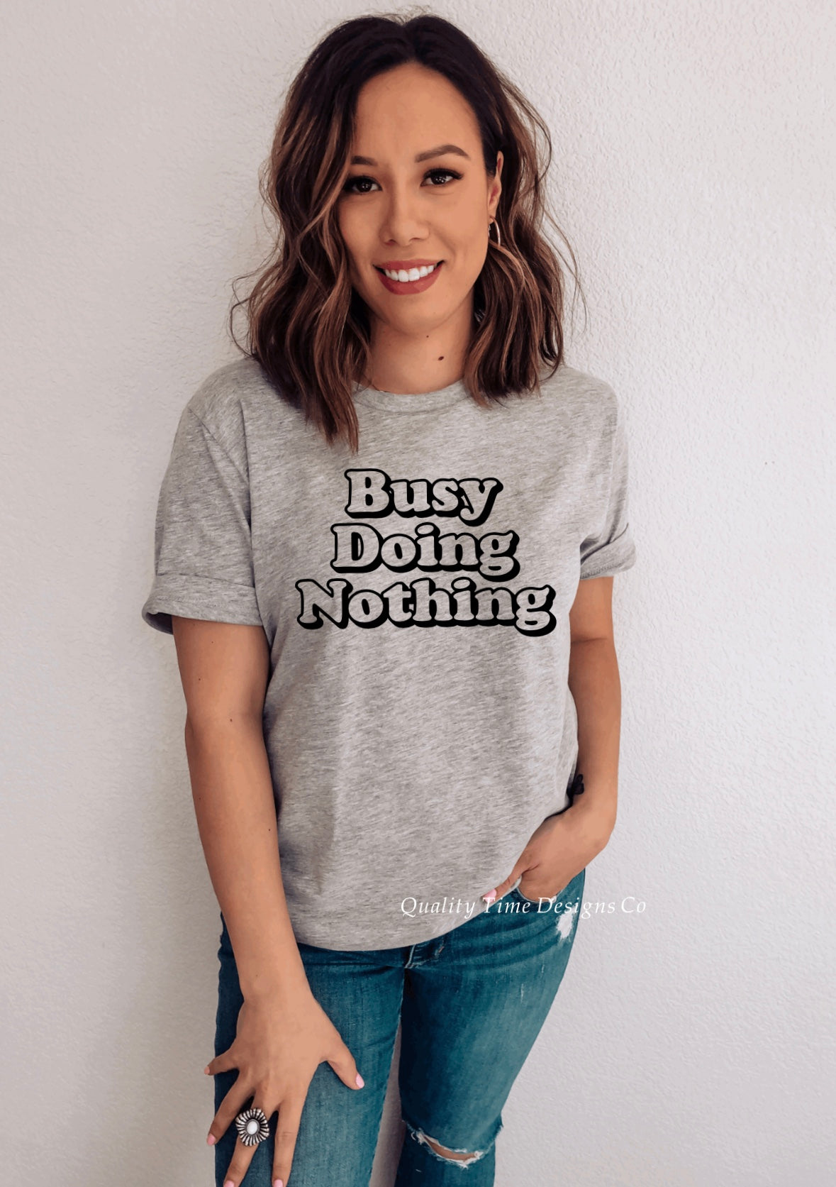 Busy doing nothing t-shirt 