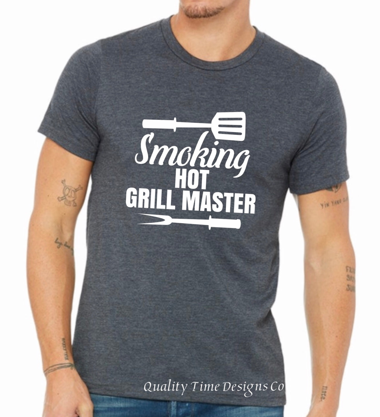 Smoking hot grill master t-shirt 