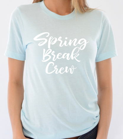 Discounted Item- Spring Break Crew- Medium t-shirt