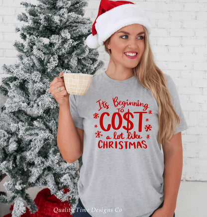 It’s beginning to cost a lot like Christmas t-shirt 