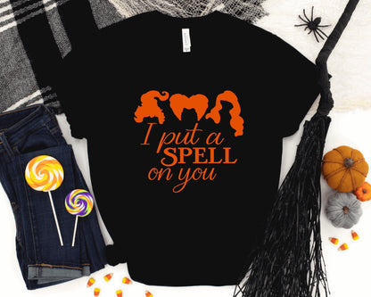 I put a spell on you t-shirt 