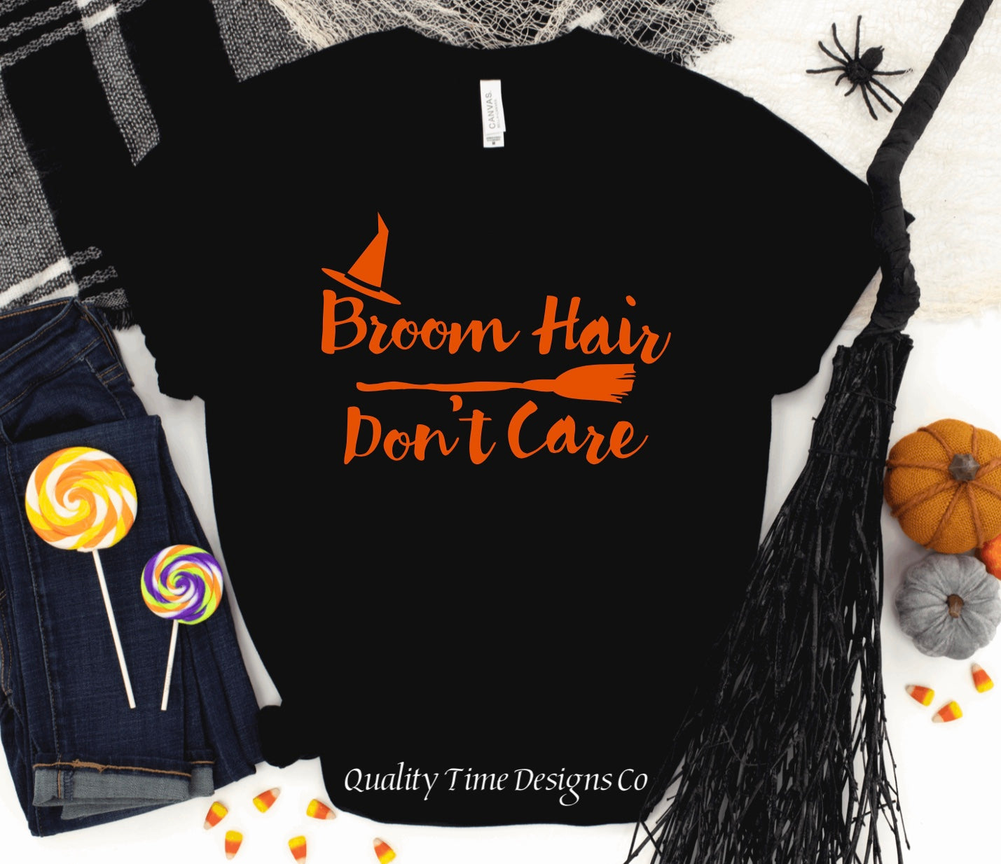 Broom hair don’t care t-shirt 