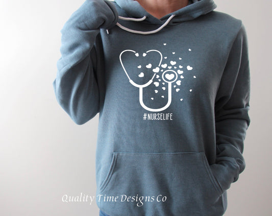 #nurselife hoodie